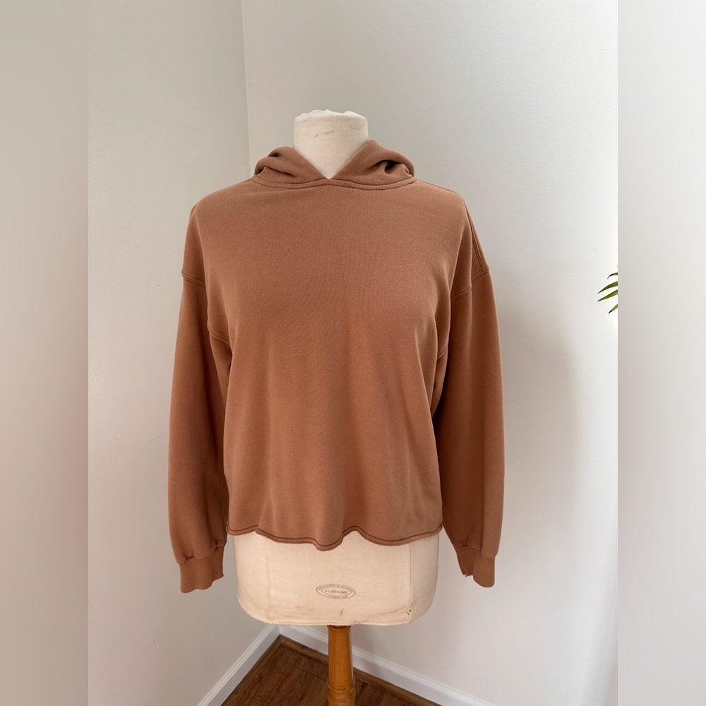 A&F Dark Tan Hoodie Matching Set